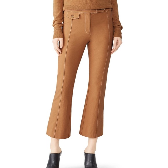 10 Crosby Derek Lam Pants - Derek Lam 10 Crosby | Cropped Flare Trouser